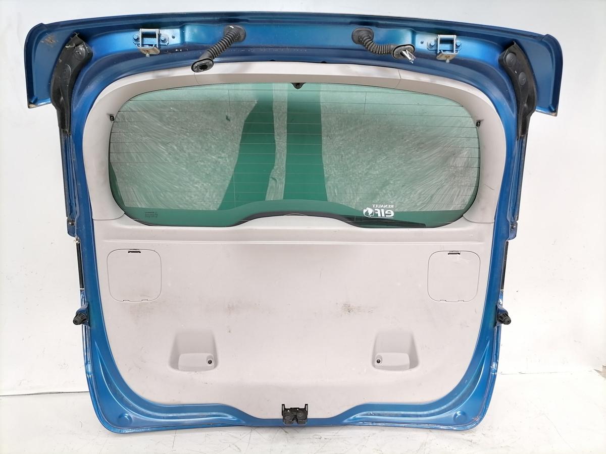 Renault Scenic 3 original Heckklappe mit Heckscheibe kurzer Radstand TERNA Blue Extrem Bj.2009